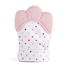Charger l'image dans la galerie, Baby Silicone Mitts Teething Mitten Glove Sound Teether Newborn Chewable Nursing Mittens Teether Natural stop Sucking Thumb Toy
