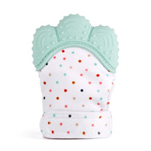 Charger l'image dans la galerie, Baby Silicone Mitts Teething Mitten Glove Sound Teether Newborn Chewable Nursing Mittens Teether Natural stop Sucking Thumb Toy