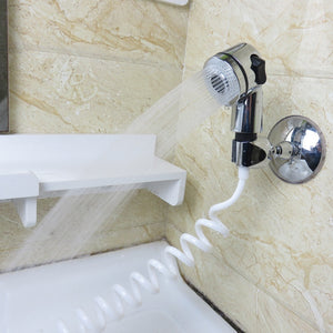 Spray shower head with extension