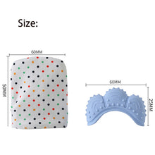 Charger l'image dans la galerie, Baby Silicone Mitts Teething Mitten Glove Sound Teether Newborn Chewable Nursing Mittens Teether Natural stop Sucking Thumb Toy